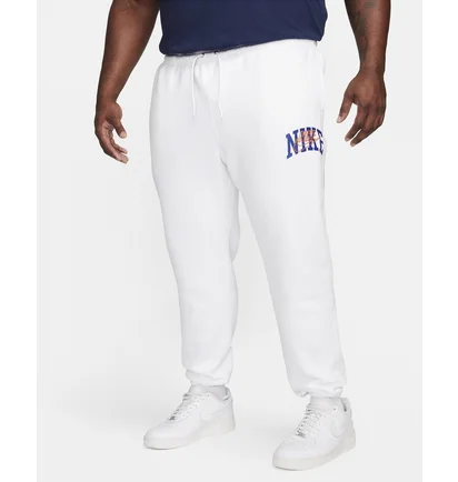 Штаны мужские Nike Club Fleece Cuffed Pants White FV4453-100