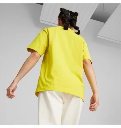 Футболка женская Puma Yona Sunp Mock Neck Tee Yellow 537977-41