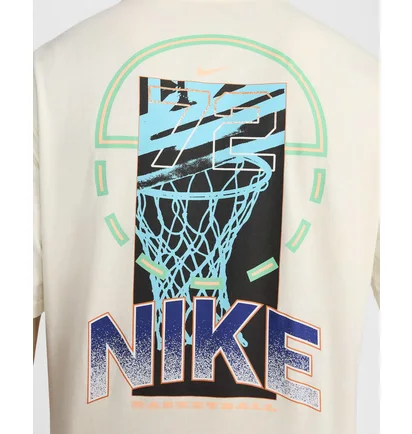 Футболка чоловіча Nike Max90 Basketball T-Shirt Beige FZ8093-113