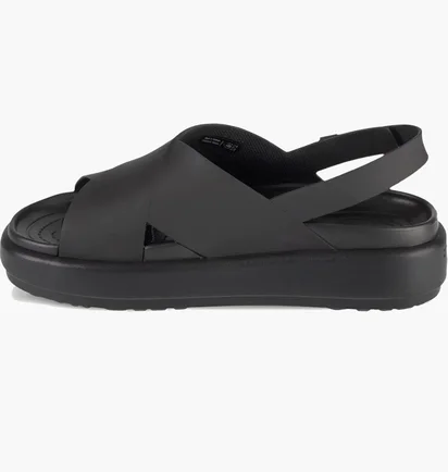 Сандали женские Crocs Brooklyn Luxe Cross Strap Black 209407-060