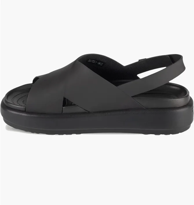 Сандали женские Crocs Brooklyn Luxe Cross Strap Black 209407-060