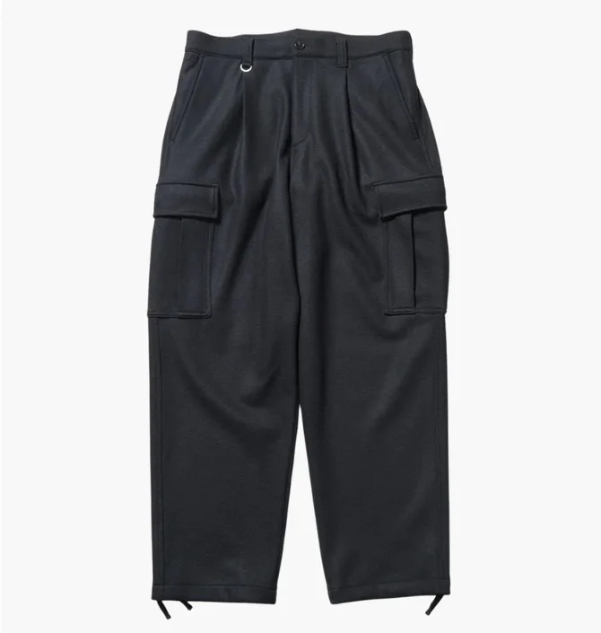 Штани чоловічі sophnet. Hard Melton 1Tuck Tapered Black SOPH-242011