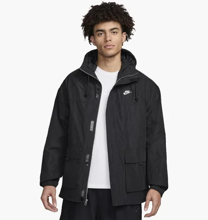 Куртка мужская Nike Club Bandon Jkt Black FN3108-010
