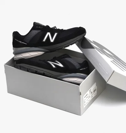 Кроссовки мужские New Balance made in USA 990 V5 Black M990BK5