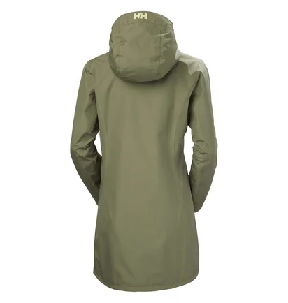 Парка женская Helly Hansen Long Belfast Jacket Olive 55964-476