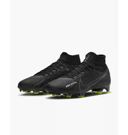Бутсы унисекс Nike Zoom Mercurial Superfly 9 Pro Fg Black Dj5598-001