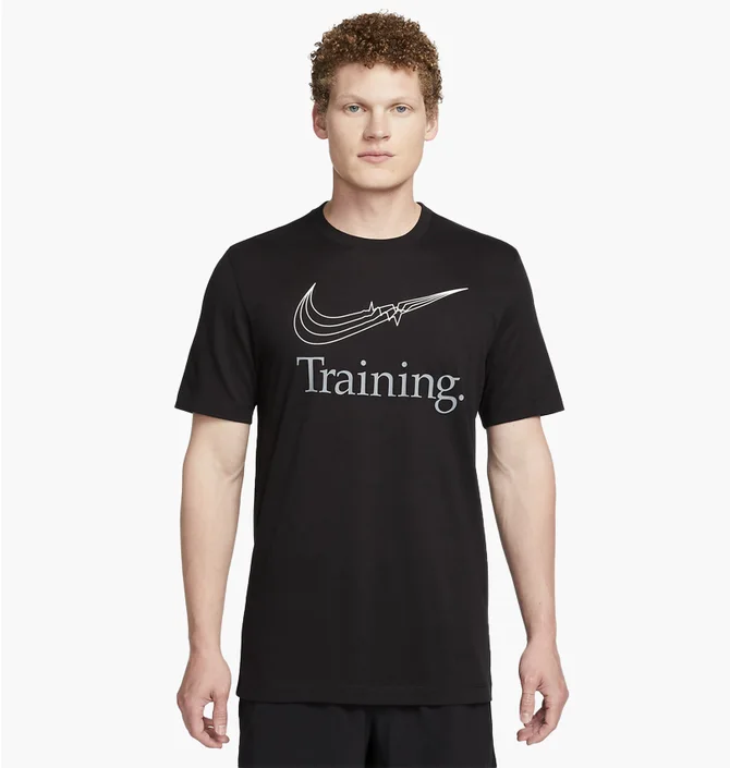 Футболка мужская Nike T-Shirt Dri-Fit Black FJ2477-010