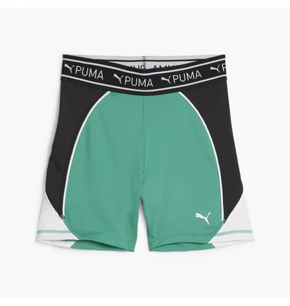 Шорты женские Puma Fit Train Strong 5 Shorts Green/Black 525042-86