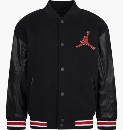Бомбер дитячий Air Jordan Varsity Black 95D197-023