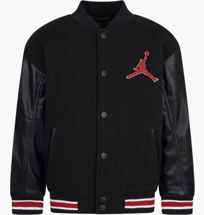 Бомбер дитячий Air Jordan Varsity Black 95D197-023