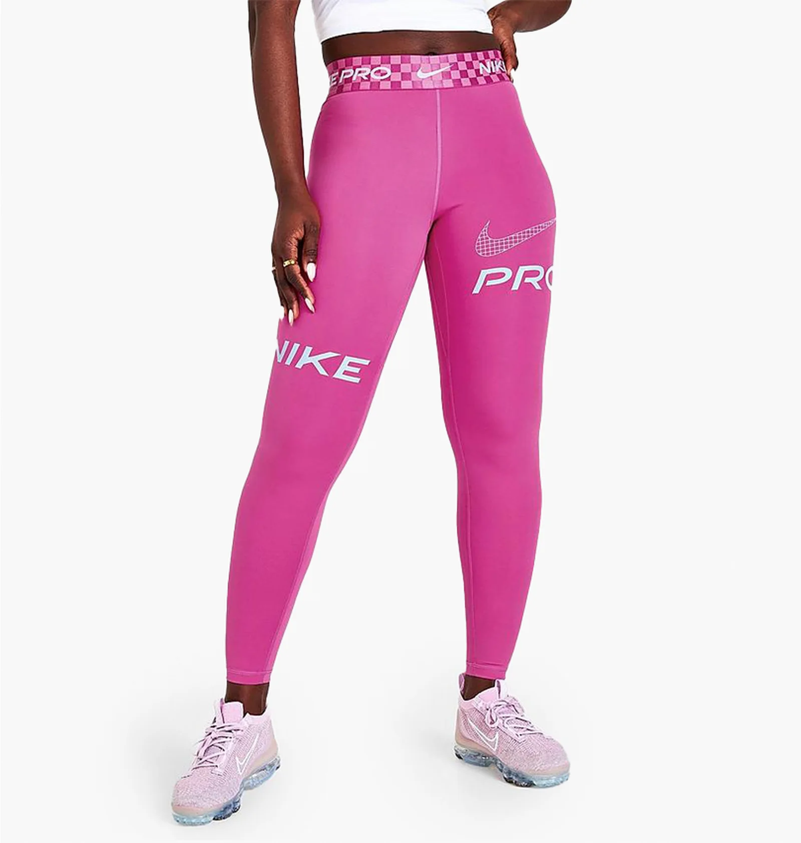 ᐉ Леггинсы женские Nike Pro Dri-Fit Training Tights Pink Dx0080
