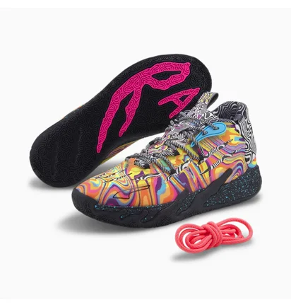 Кросівки чоловічі Puma Melo X DexterS Lab Mb.03 Basketball Shoes Multi 379330-01