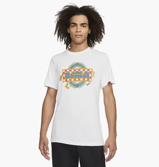 Футболка мужская Nike Mens Basketball T-Shirt White Dn2903-100