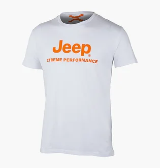 Футболка мужская Jeep T-Shirt Xtreme Performance Print Jx22A White O102629-W596