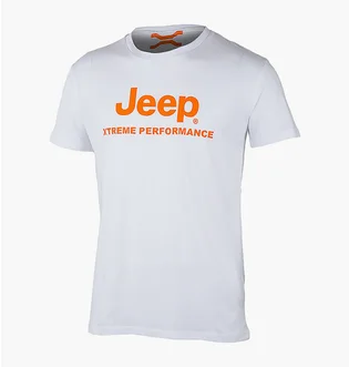 Футболка мужская Jeep T-Shirt Xtreme Performance Print Jx22A White O102629-W596