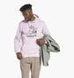 Худи мужское Reebok Classics Skateboard Pink HS7144