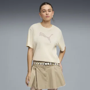 Футболка жіноча Puma Her Relaxed Graphic Beige 691884-87