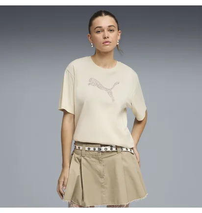 Футболка жіноча Puma Her Relaxed Graphic Beige 691884-87