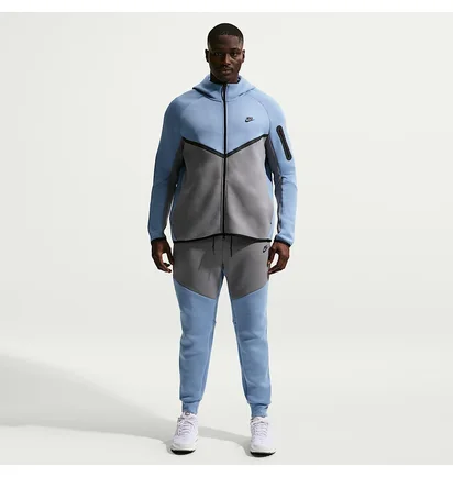 Штани чоловічі Nike Tech Fleece Blue/Green HV0959-486