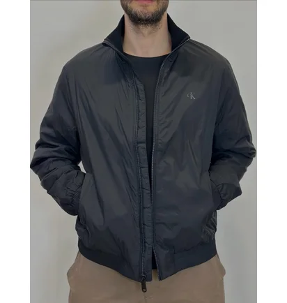 Куртка мужская Calvin Klein Ls Padded Harrington Black LZ04RC517G