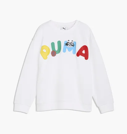 Світшот дитячий Puma Sporty Cats Relaxed White 634551-02