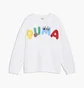 Світшот дитячий Puma Sporty Cats Relaxed White 634551-02