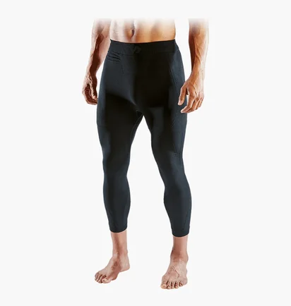 Термобелье мужское McDavid Elite Compression 3/4 Tight Pants Black 750