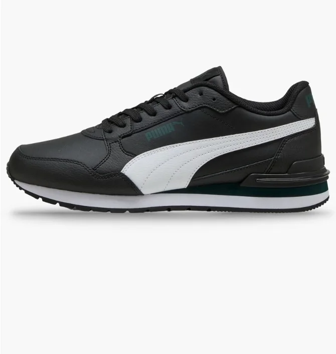 Кроссовки мужские Puma St Runner V4 Leather Black 399068-22
