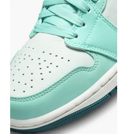 Кроссовки женские Air Jordan Air 1 Mid Se Shoes Turquoise/White DZ3745-300