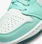 Кроссовки женские Air Jordan Air 1 Mid Se Shoes Turquoise/White DZ3745-300