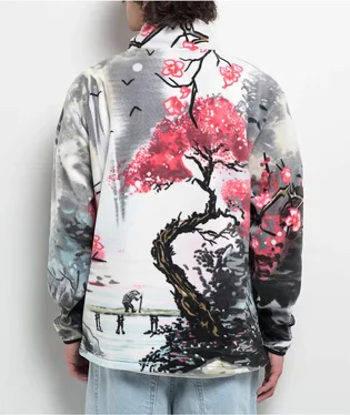 Кофта мужская DGK Paradise Polar Multi CFC-1007-005
