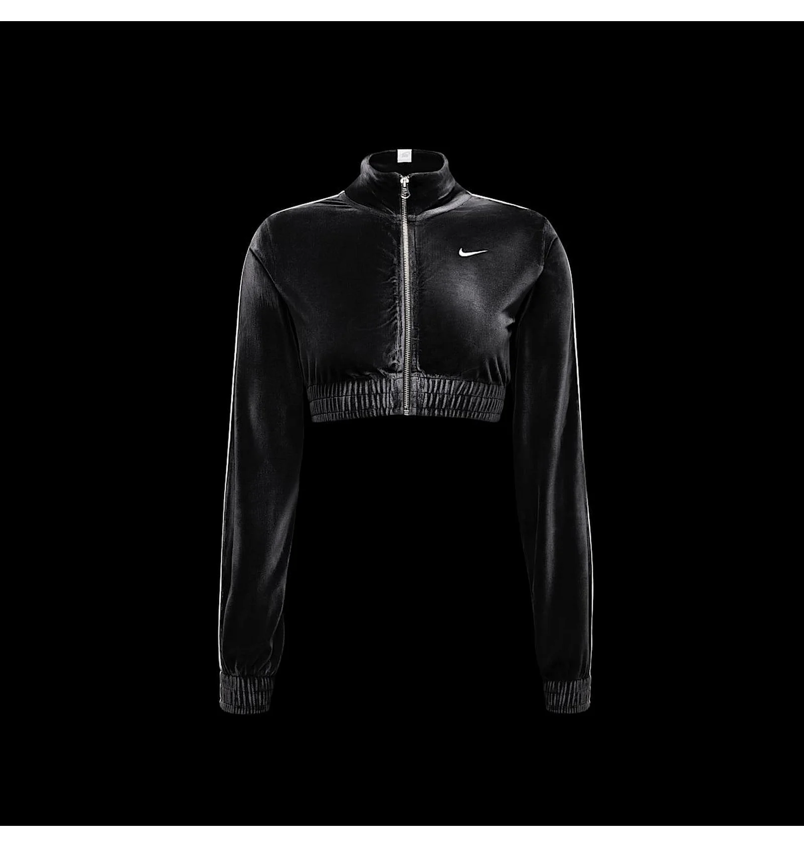 ᐉ Кофта женская Nike Cllctn Velour Fz Black FZ3679-010 - купить в