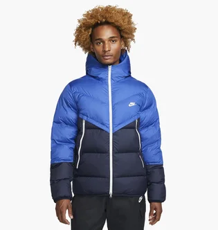 Пуховик мужской Nike M Nk Sf Wr Pl-Fld Hd Jkt Blue Dr9605-480