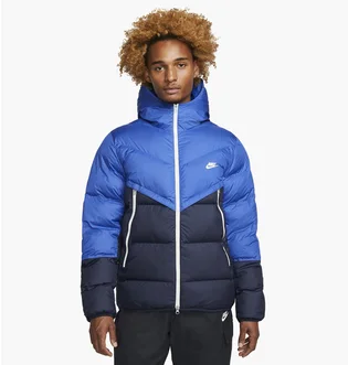 Пуховик чоловічий Nike M Nk Sf Wr Pl-Fld Hd Jkt Blue Dr9605-480