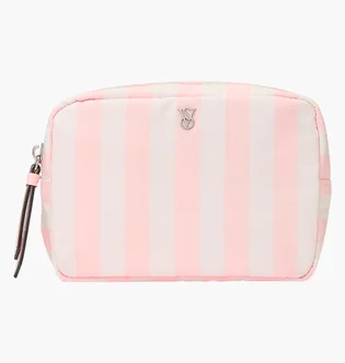 Косметичка Victoria's Secret Boxy Pink/White BOXY-CASE-MAKEUP-BAG