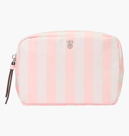 Косметичка Victoria's Secret Boxy Pink/White BOXY-CASE-MAKEUP-BAG