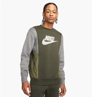 Свитшот мужской Nike M Nsw Hybrid Flc Crew Bb Dj5075-355