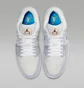 Кроссовки мужские Air Jordan 1 Low White/Grey CV3043-100