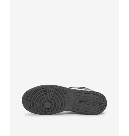 Кроссовки детские Air Jordan 1 Mid Big Black/Grey DQ8423-001