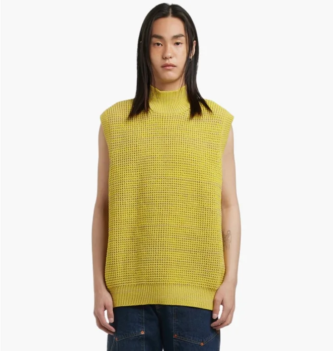 Жилетка жіноча Cav Empt Rib Ziggurat Yellow CES23KN03