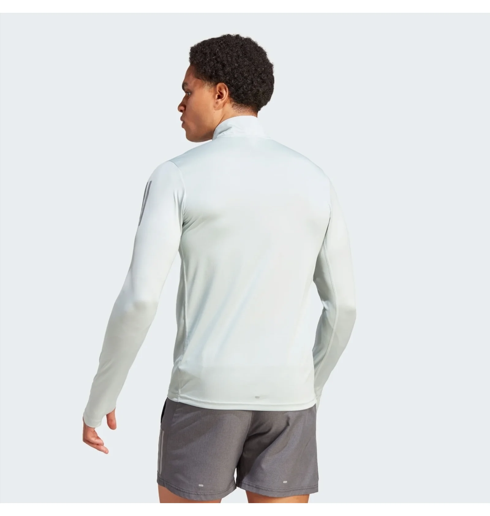 ᐉ Кофта мужская Adidas Own The Run 1/4 Zip Long Sleeve Sweatshirt