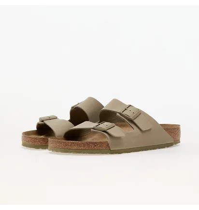 Тапочки чоловічі BIRKENSTOCK Arizona Birko-Flor Beige 1027704