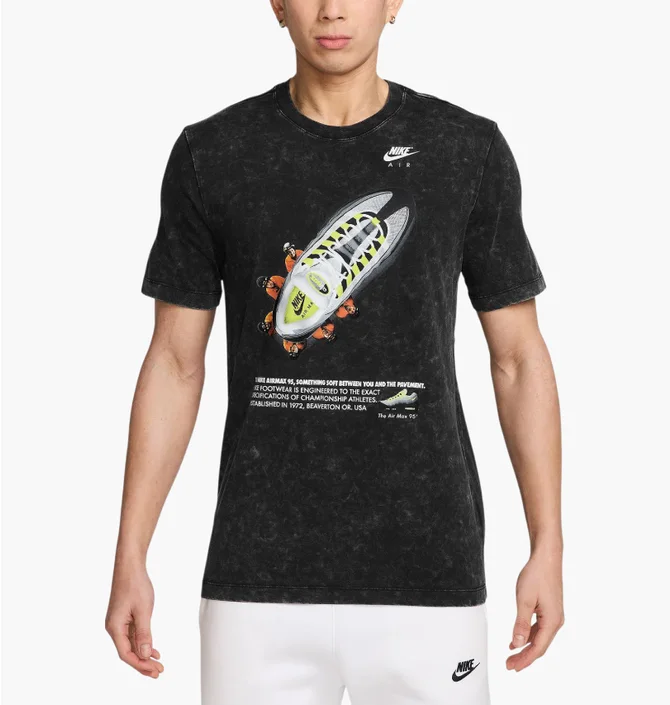 Футболка мужская Nike Sportswear Air Max 95 Black HQ9277-010