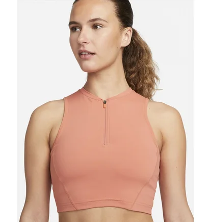 Топ женский Nike W Np Df Ssnl Crop Tank - Ff Peach Dm6952-824