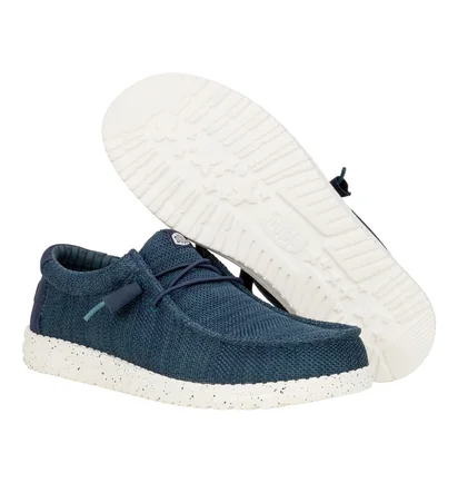 Кросівки чоловічі Hey Dude Wally Stretch Sox Blue HD41898-410-40