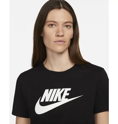 Футболка женская Nike Essential Icon Futura Tee Black Dx7906-010