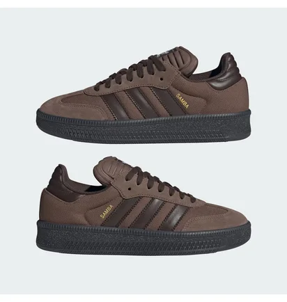 Кроссовки унисекс Adidas Samba Xlg Brown JR0929
