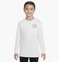 Лонгслів дитячий Nike Big Kids Long-Sleeve T-Shirt White Dm3456-100