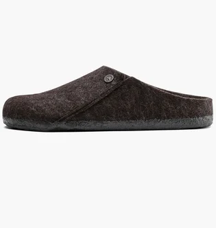Тапочки чоловічі Birkenstock Zermatt Shearling Wool Felt Slippers Black 1016570