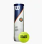 Тенісний м'яч Wilson Roland Garros All Ct 4 Green WRT116400